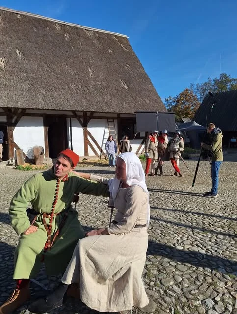 Drehtag in historischen Kostümen